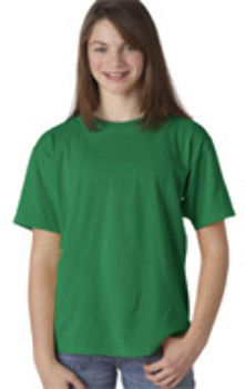 Chouinard Youth Ring-Spun Cotton Tee, Grass PgmDye, S