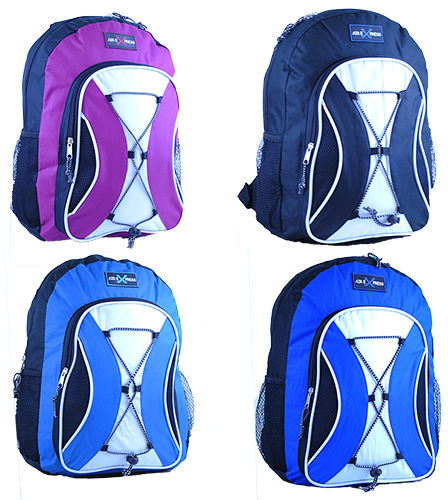 17"" Aliexpress Backpack in Assorted Colors Case Pack 24