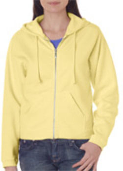 Chouinard LadiesZip Hooded Sweatshirt Butter PgmDye L