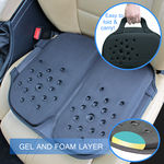 2pc Ergonomic Gel Foam Seat Cushion