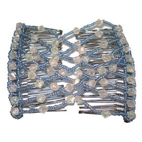 Easy Stretchable Hair Combs - Light Blue Clipeasy 