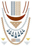 Metallic Jewelry Temporary Tattoo Pack - Infinity