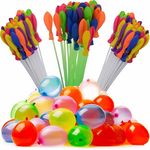 Super Water Balloons 3pc set - Auto Water Balloon Filler Self-Sealing (111 Balloons)