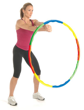 Healthy Hula Hoop Weighted Exercise 1.2lbs