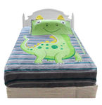 Fleece Zipper Sack Blanket Twin Size - Dinosaur