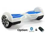 6.5 Wheel Smart Balancing Two Wheel Electric Hoverboard - Lamborghini Style - White