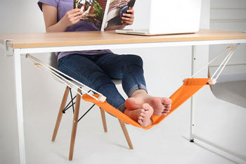 Mini Portable Foot Hammock - Under The Table Foot Hammock