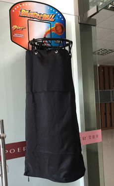 Basketball Clothes Laundry Hamper Hoop Shoot - The Over The Door Laundry Basket Bag Game