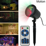 2 - Christmas Star Laser Shower Lights - Star Field w/Remote