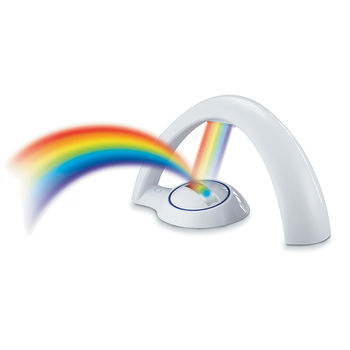 Rainbow Projector Lamp Nightlight - Arch Shaped Multi Color Projection Night Light