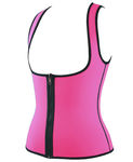 Hot Thermal Body Shaping Sweat Neoprene Slimming U Vest With Zipper