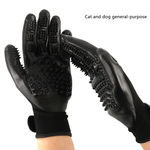 2 Pet Hair Grooming Gloves - Gentle Deshedding Brush Glove - Efficient Pet Hair Remover Mitt
