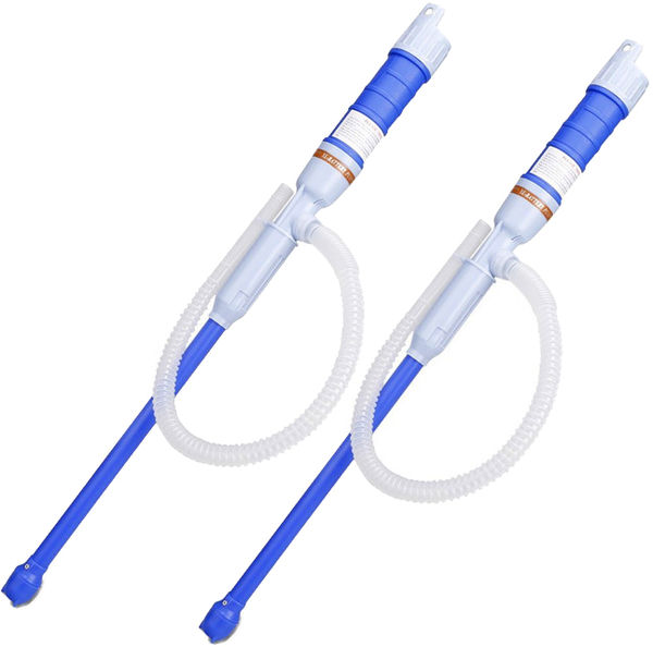 2 Turbo Electric Liquid Transfer Siphon Pump - Cordless ...