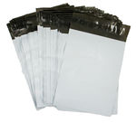 7 x 12 White Poly Mailer Envelopes Shipping Bags with Self Adhesive, Waterproof and Tear-Proof Postal Bags - 100pc