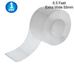 Extreme Double Sided Nano Tape-  6.5ft Extra Wide (50mm)  Adhesive Gel Grip Tape for Home, Office & DIY Projects - Reusable, Washable, Clear, Traceless, Weatherproof & Strong Silicone Mounting