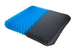 Premium Honeycomb Cooling Gel Support Seat Cushion with Non-Slip Breathable Cover - Ergonomic & Orthopedic Designed -  Absorbs Pressure Points