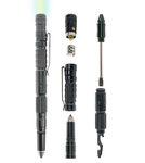 Tactical 8 in 1 Multitool Pen Flashlight - Self Defense for Women & Men – Tactical Gear and EDC – Glass Breaker, LED Flashlight, Ballpoint Pen, & Multi Tool