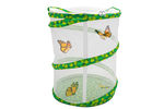 Butterfly Growing Garden Kit - Butterfly Habitat Net Cage - Collapsible Terrarium Mesh Net w/ Caterpillar n Food Voucher - 12" Tall