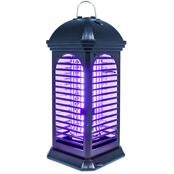 Bug Zapper Pest Repeller & Mosquito Fly Trap Killer - Outdoor & Indoor Electric Mosquito Fly Killer with UV Ultraviolet Insect Repellent Light Control Gnats, Fruit Flies & More - Dusk-to-Dawn Sensor, Easy Clean. Perfect for Garden, Patio, Home Ev