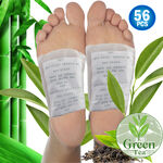 Japanese Foot Cleanse Detox Pads - Natural Cleanse for Feet & Body Toxins | Relief with Bamboo Ginger Charcoal & Antioxidant Green Tea - 28pc Deluxe Set