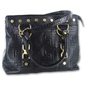 Gigi Chantal&trade; Black Shoulder Baggigi 