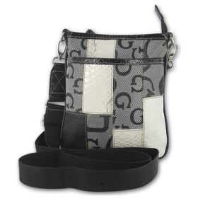 Gigi Chantal&trade; Black Jacquard Patchwork Envelope Pursegigi 