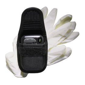 7315, Pager/Glove Pouch Black-Hook& Looppagerglove 