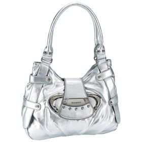 Gigi Chantal&trade; Silver Purse with Flapgigi 