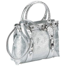 Gigi Chantal&trade; Silver Shoulder Baggigi 