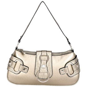 Gigi Chantal&trade; Small Silver Purse with Ring Flapgigi 