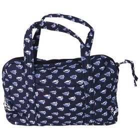 Quilted Regular Purse (Navy)quilted 