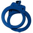 Steel Chain Handcuff, Blue