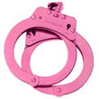 Steel Chain Handcuff, Pink