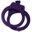 Steel Chain Handcuff, Purple