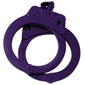Steel Chain Handcuff, Purplesteel 