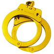 Steel Chain Handcuff, Yellow