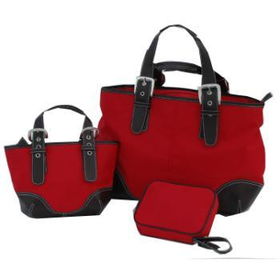 3 Piece Cara Tote Set Case Pack 10piece 