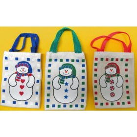 Snowman Canvas Tote Case Pack 132snowman 