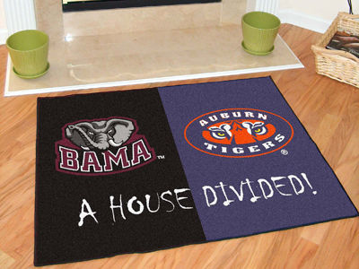 Alabama - Auburn House Divided Rugs 34""x45""alabama 