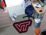 Virginia Tech Mascot Mat Approx. 3 ft x 4 ft