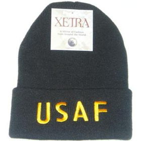 USAF Letter Knit Hats Case Pack 36usaf 
