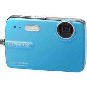 Blue 10MP Waterproof Metal Digital Camera with 3x Optical Zoom and 2.5" LCDblue 
