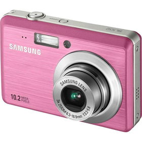 Pink 10.2MP Camera with 3x Optical Zoom and 2.5" LCDpink 