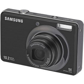 Black 10.2MP Camera with 5x Optical Zoom and Intelligent 2.7" LCDblack 