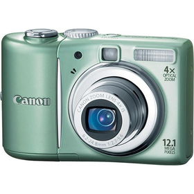 Green 12.1MP Slim Digital Camera with 4x Optical Zoom and 2.5" LCDgreen 
