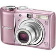 Pink 12.1MP Slim Digital Camera with 4x Optical Zoom and 2.5" LCD