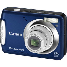 Blue 10MP Camera with 3.3x Optical Zoom, 2.5" LCD and Image Stabilizerblue 