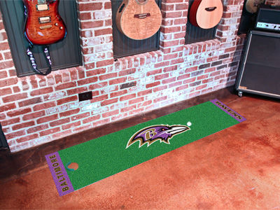 Baltimore Ravens Putting Green Runnerbaltimore 