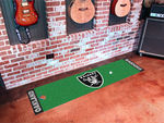 Oakland Raiders Putting Green Runner