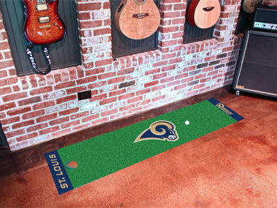 St Louis Rams Putting Green Runnerlouis 